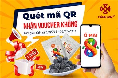Quét mã Review - Nhận ngay voucher khủng